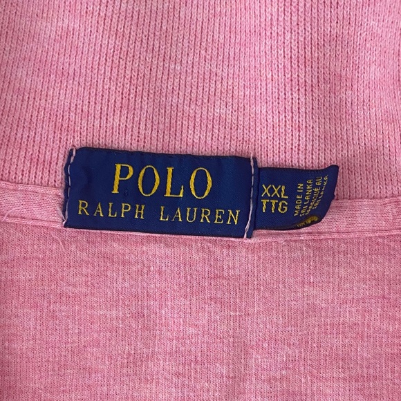 Polo by Ralph Lauren Pink Quarter-Zip Sweatshirt - Picture 4 of 6